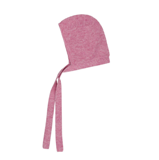 HAIRY RIBBON BALACLAVA PINK
