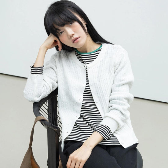 ESSENTIAL STRIPED T-SHIRT LIGHT PINK