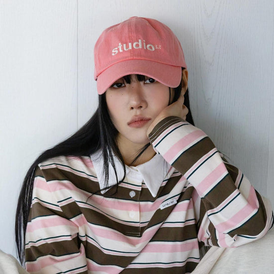 PIGMENT STUDIO BASEBALL CAP PINK