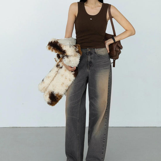 SLIM BRA CAP SLEEVELESS BROWN