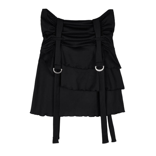 YB CANCAN SKIRT BLACK