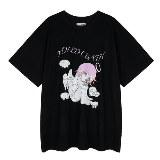YB X OLIWA OVER-FIT T-SHIRT_2406 BLACK