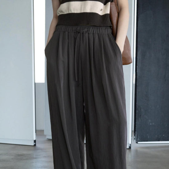 COOL BANDING PANTS CHARCOAL