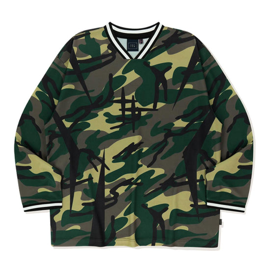 SHINING LOGO FOOTBALL JERSEY GREEN