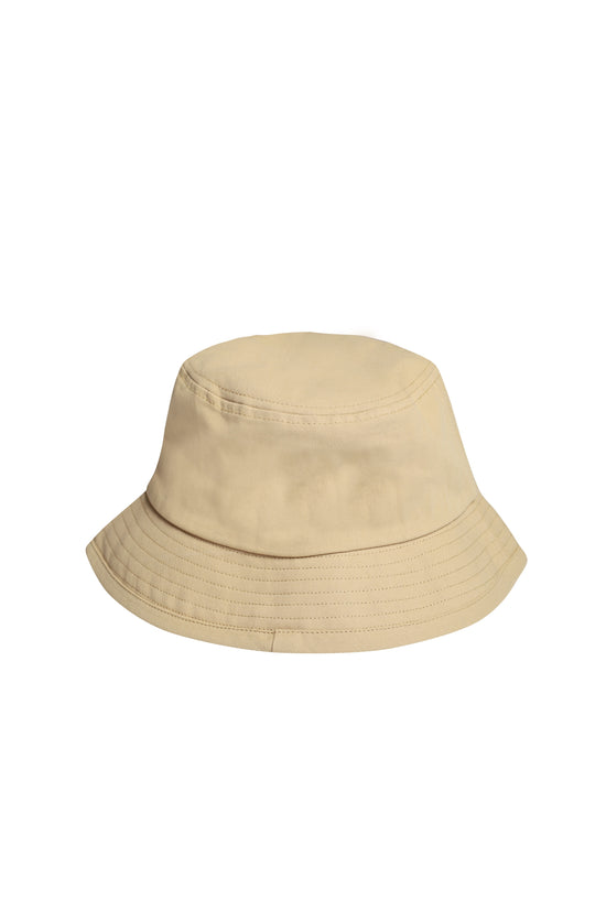 NEW ALAND A LOGO BUCKET HAT BEIGE