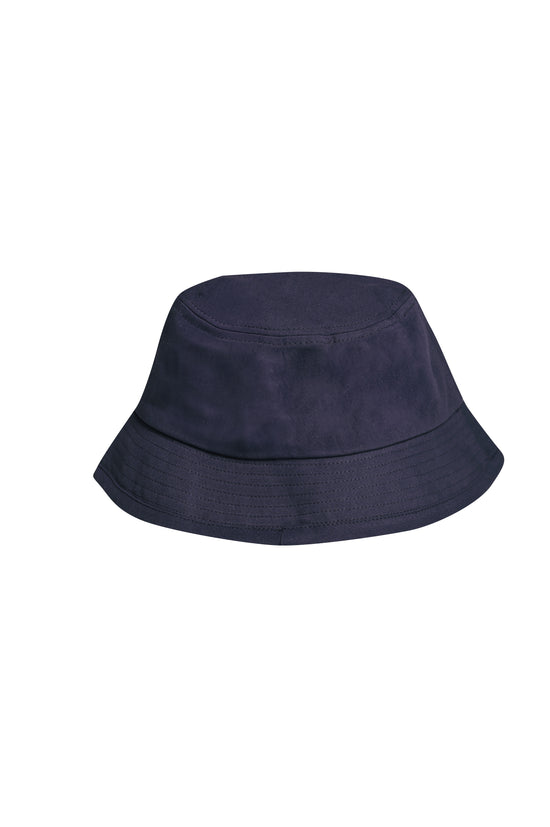 NEW ALAND A LOGO BUCKET HAT NAVY