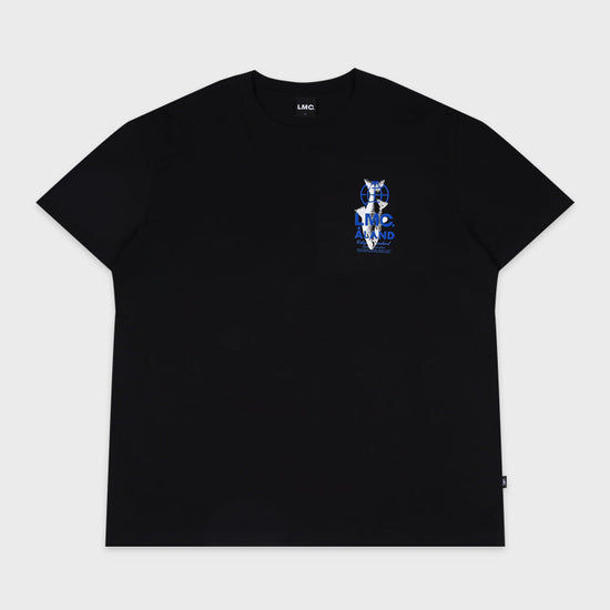 LMC X ALAND R GLOBE TEE BLACK