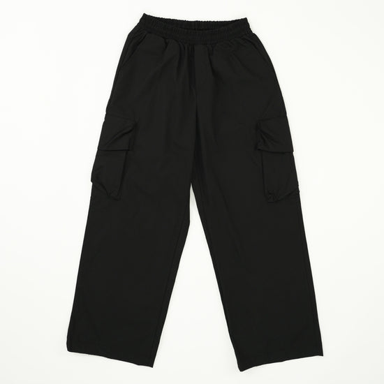 MEN'S BANDING CARGO PANTS BLACK