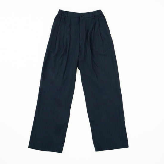 MEN'S LIGHT WEIGHT TWO TUCK PANTS NAVY