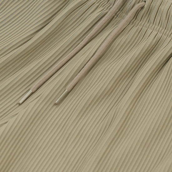 MEN'S PLEATED BANDING PANTS BEIGE