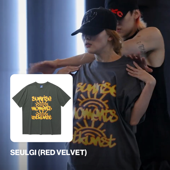 SUNRISE MOMENT TEE CHARCOAL