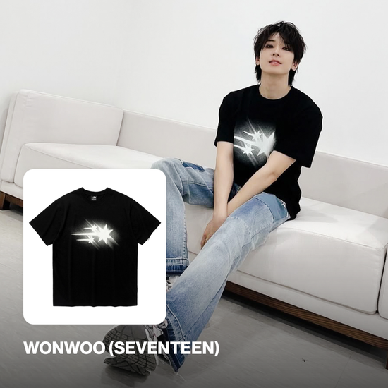 MOVING SYMBOL TEE BLACK