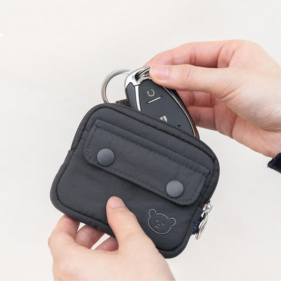 365 POCKET CARD WALLET CHARCOAL