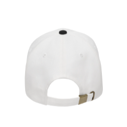 BASIC LOGO TWOTONE BALL CAP WHITE