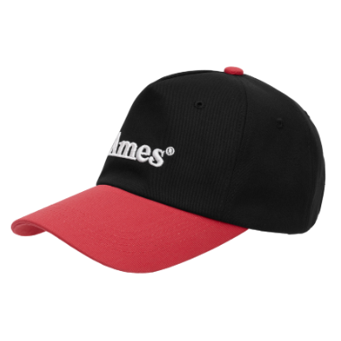 BASIC LOGO TWOTONE BALL CAP BLACK