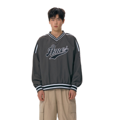 NYLON HOCKEY JERSEY CHARCOAL