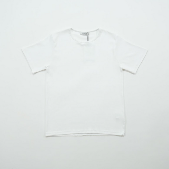 GARMENT PLAIN T-SHIRT IVORY