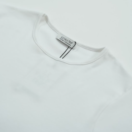GARMENT PLAIN T-SHIRT IVORY