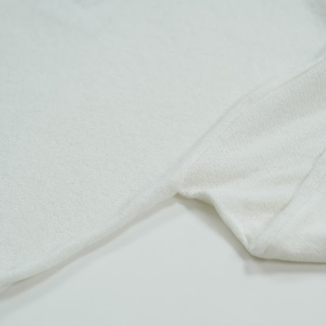 U CREW NECK T-SHIRT IVORY