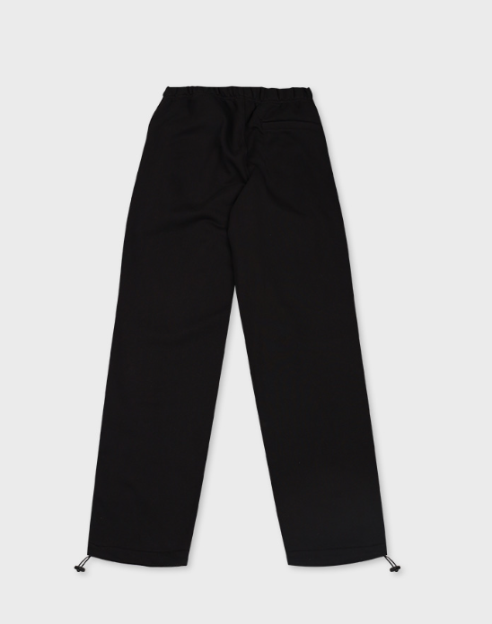 ALAND A WAPPEN STRING SWEAT PANTS BLACK