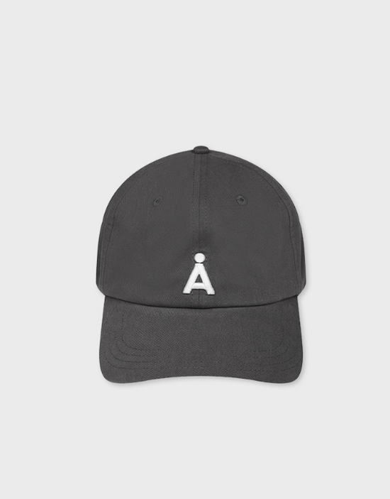 NEW ALAND A LOGO BASEBALL CAP DARK GREY