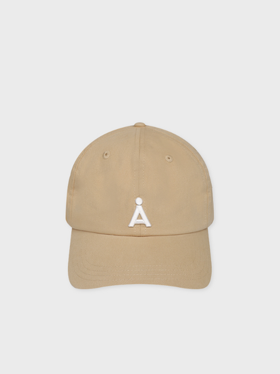 NEW ALAND A LOGO BASEBALL CAP BEIGE