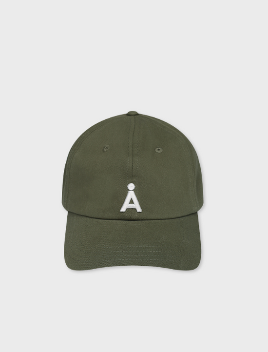 NEW ALAND A LOGO BASEBALL CAP KHAKI