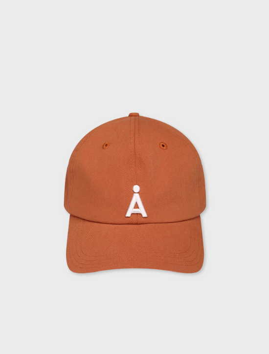 NEW ALAND A LOGO BASEBALL CAP ORANGE