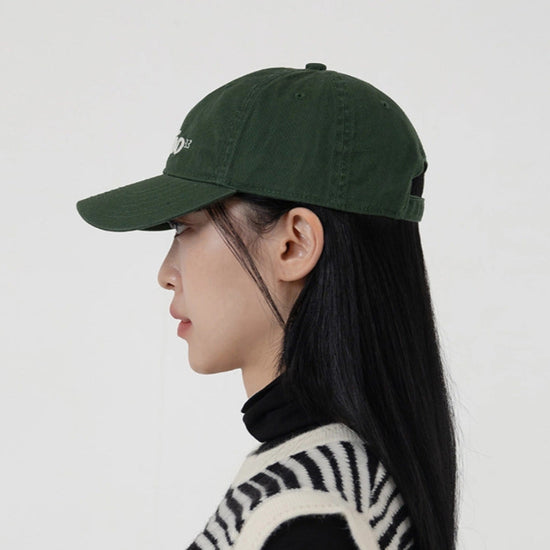 STUDIO3.3 ONE COLOR BALL CAP GREEN