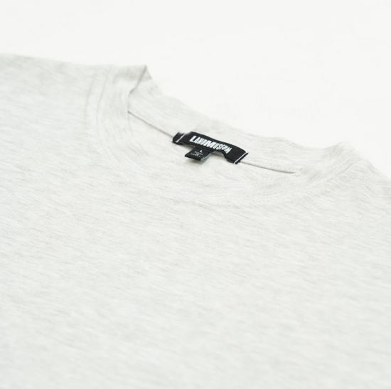 MEN'S SOFT COTTON T-SHIRT MELANGE IVORY