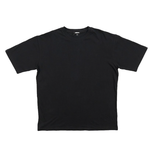 MEN'S SOFT COTTON T-SHIRT BLACK