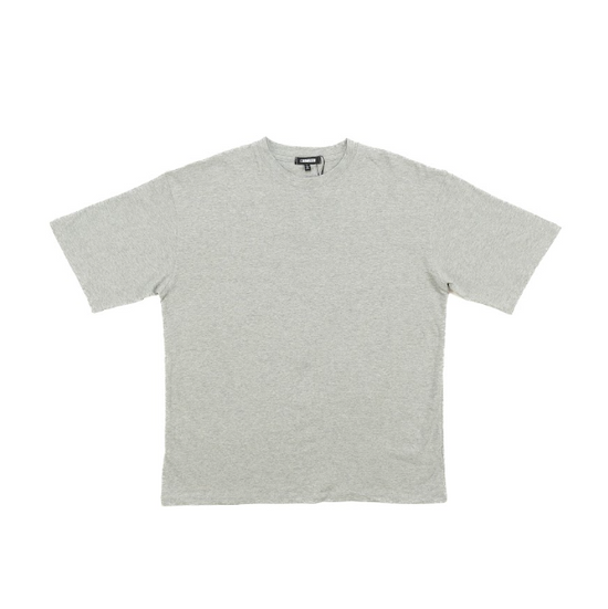 MEN'S SOFT COTTON T-SHIRT MELANGE GREY