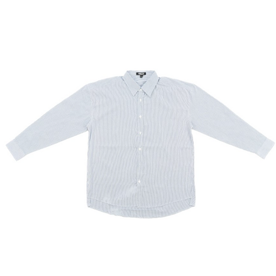 MEN'S VERTICAL STRIPED SHIRT NAVY