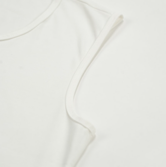 MEN'S ESSENTIAL SLEEVELESS IVORY