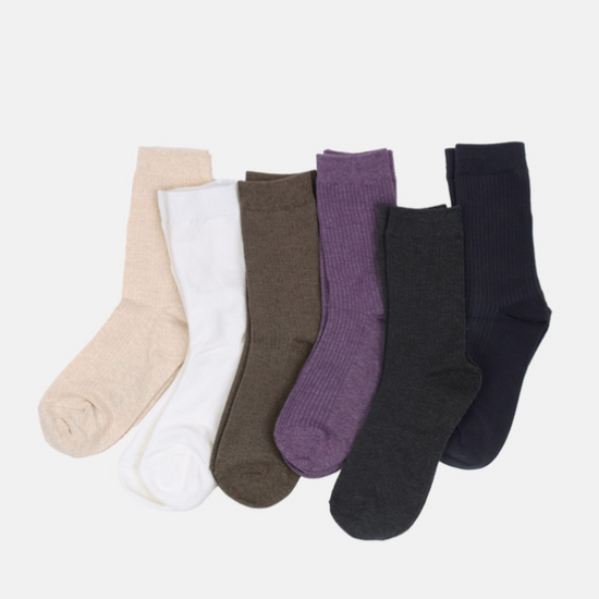 COMFORTABLE HIGH SOCKS BEIGE