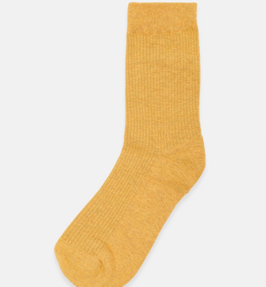 DAILY RIBBED HIGH SOCKS