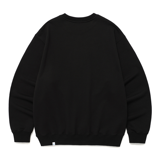 GOTHIC SELLER LOGO SWEATSHIRT BLACK