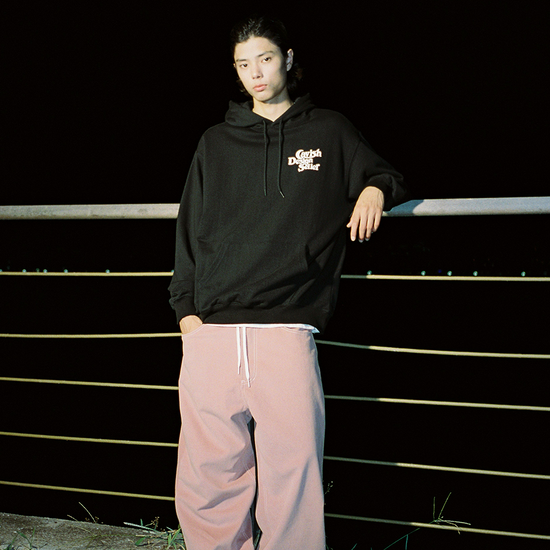 SELLER LOGO HOODIE BLACK