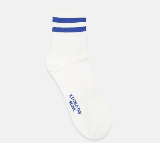 STRIPE COLOR SOCKS BLUE