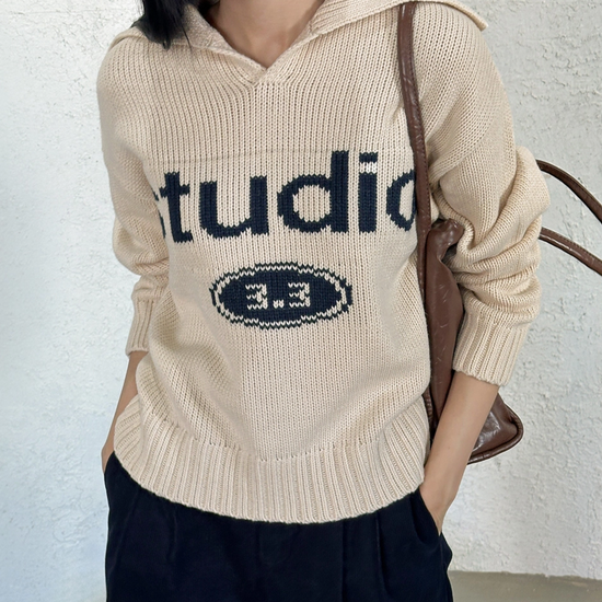 SAILOR KNIT LIGHT BEIGE