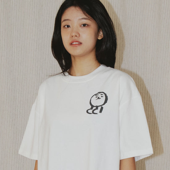 TEENY SHORT SLEEVE T-SHIRT IVORY