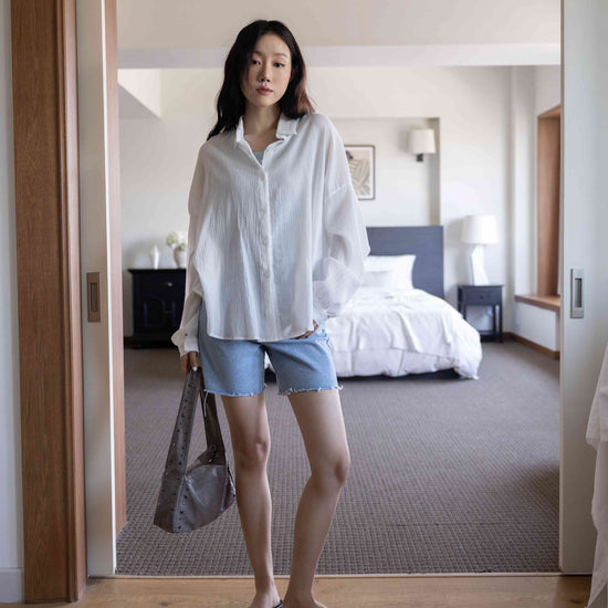 PURE BREATH SHIRT IVORY
