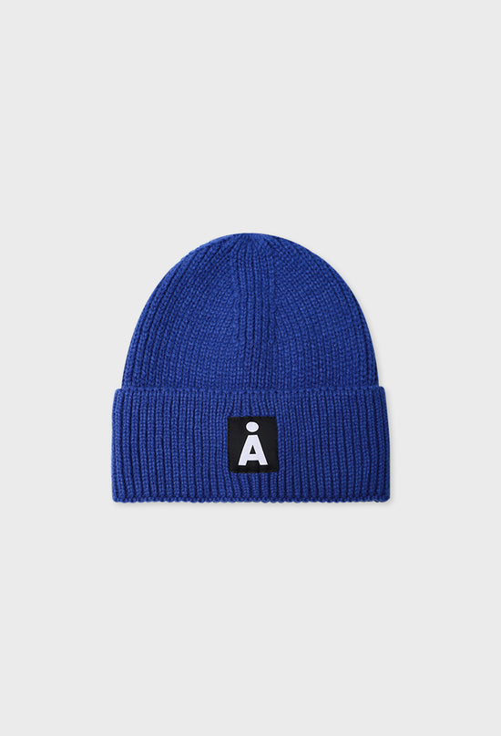 ALAND A LOGO COLOR BEANIE BLUE
