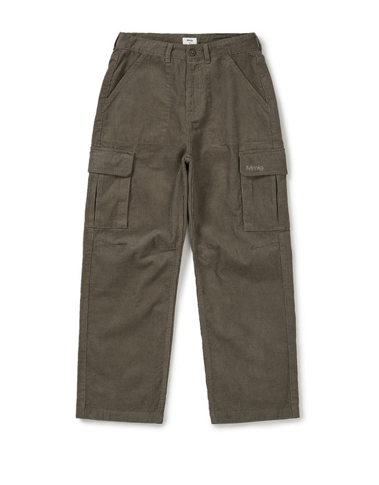 POCKET CORDUROY PANTS KHAKI