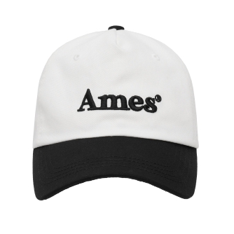 BASIC LOGO TWOTONE BALL CAP WHITE