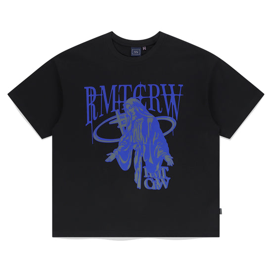 THE BLESSED MARIA TEE SHIRT BLACK