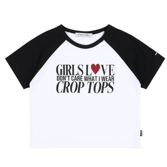 COMELY RAGLAN TEE BLACK