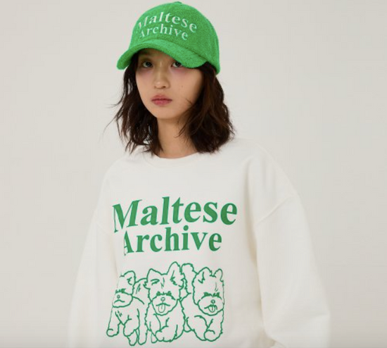 MALTESE ARCHIVE TERRY BALL CAP GREEN