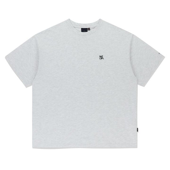 CROSSWALK LOGO TEE SHIRT LIGHT GREY