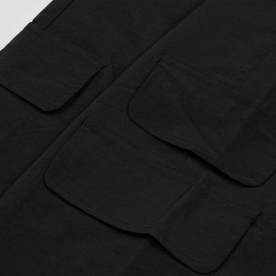 BANDING STRING CARGO PANTS CHARCOAL
